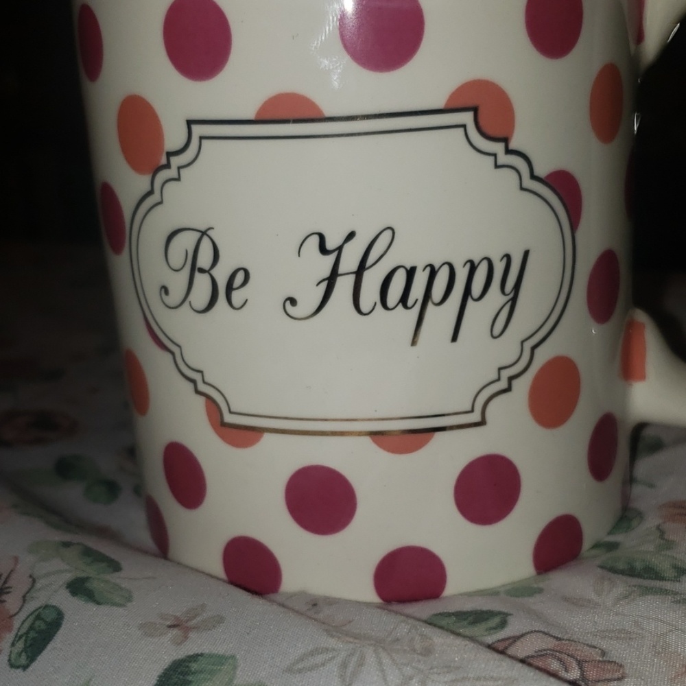 Be Happy Mug - Picture 2 of 3